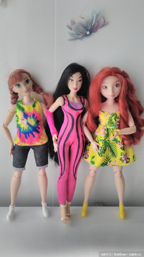 Повзрослевшие принцессы — Гибриды шарнирных кукол (не БЖД): подбор тела