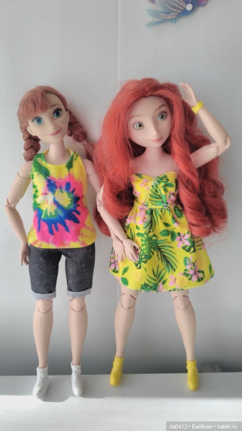 Повзрослевшие принцессы — Гибриды шарнирных кукол (не БЖД): подбор тела (фото 5)