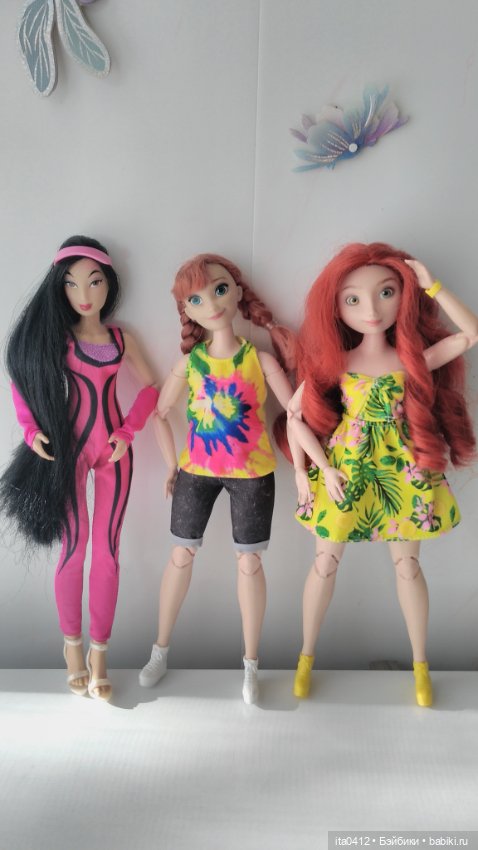 Повзрослевшие принцессы — Гибриды шарнирных кукол (не БЖД): подбор тела (фото 6)