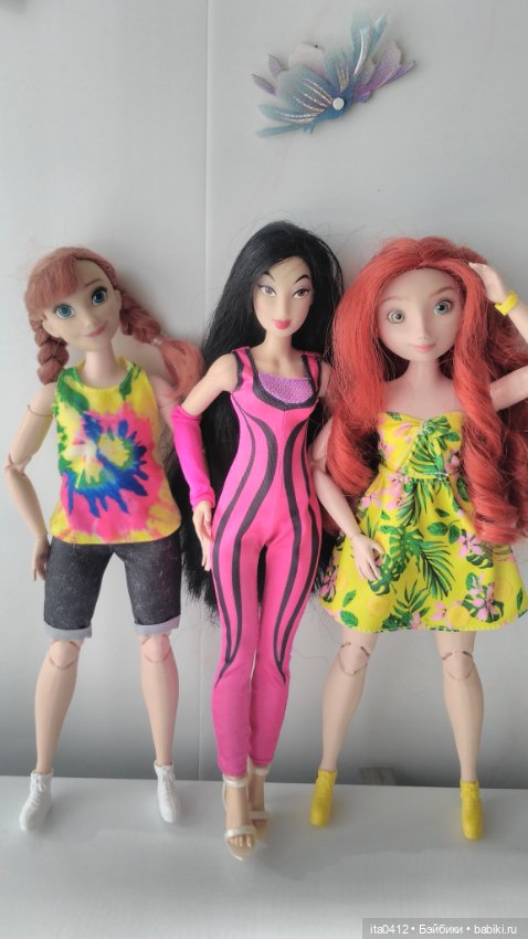 Повзрослевшие принцессы — Гибриды шарнирных кукол (не БЖД): подбор тела