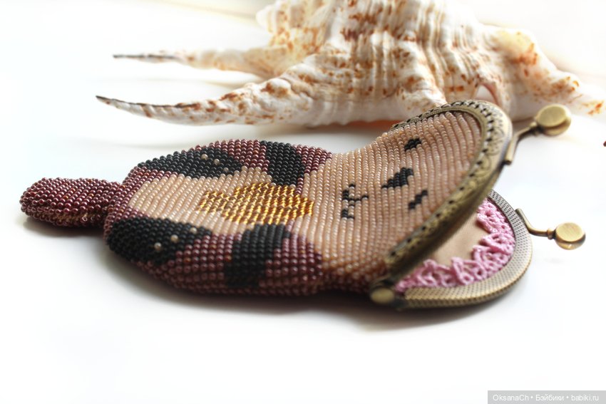 Кошелек Выдра — Вышивка крестиком (фото 2)