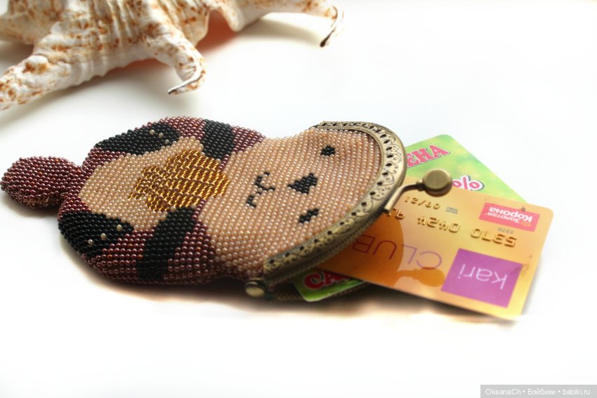 Кошелек Выдра — Вышивка крестиком (фото 7)