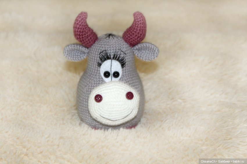 Бычок — Вязаные игрушки и амигуруми: крючком