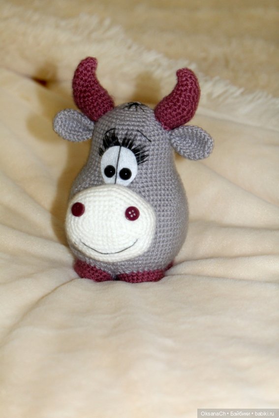 Бычок — Вязаные игрушки и амигуруми: крючком (фото 2)