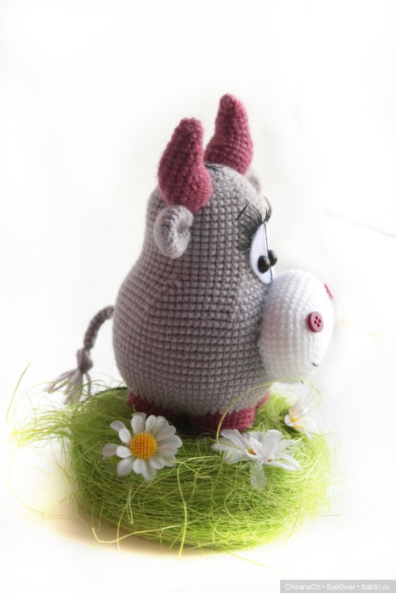 Бычок — Вязаные игрушки и амигуруми: крючком (фото 5)