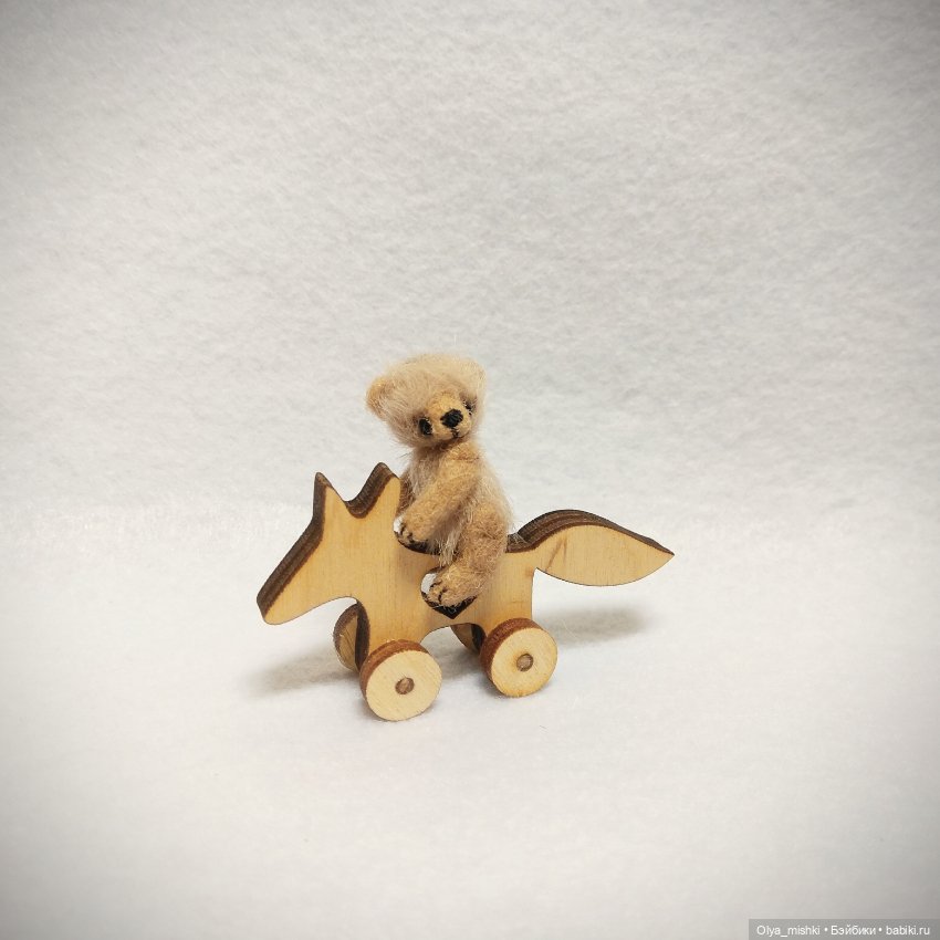 Зефир и Какао — Валяные игрушки из шерсти: сухое валяние