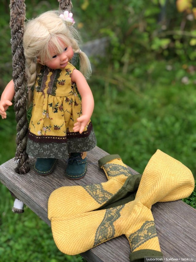 Вот и осень пришла — Одежда и обувь для кукол своими руками: фото
