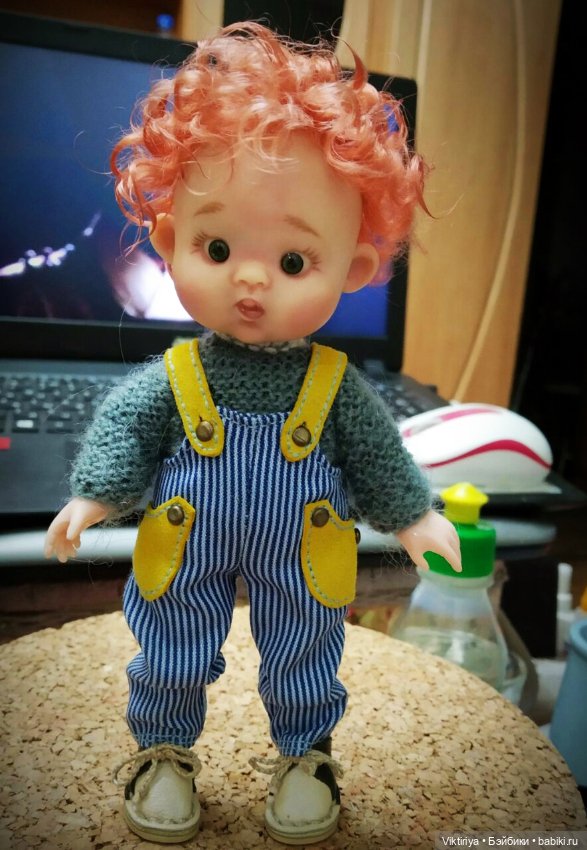 Рыжик. Моя давняя мечта — Авторские шарнирные куклы своими руками: лепка (фото 6)