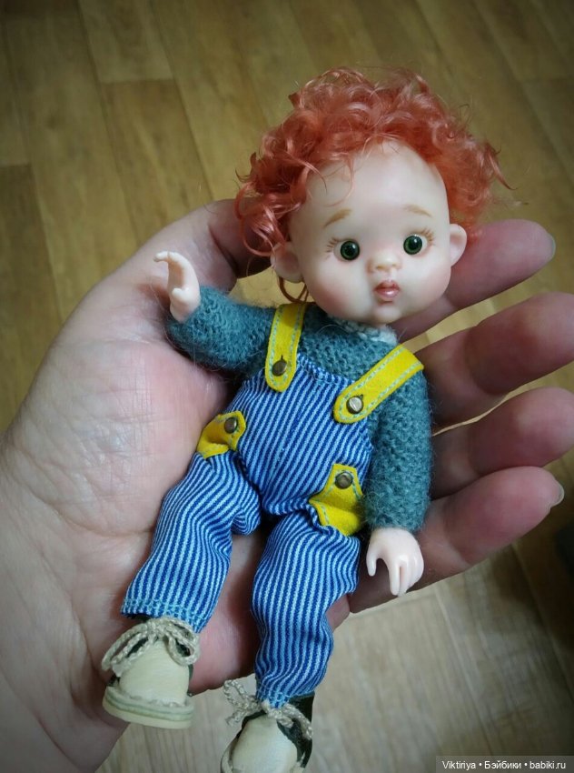 Рыжик. Моя давняя мечта — Авторские шарнирные куклы своими руками: лепка