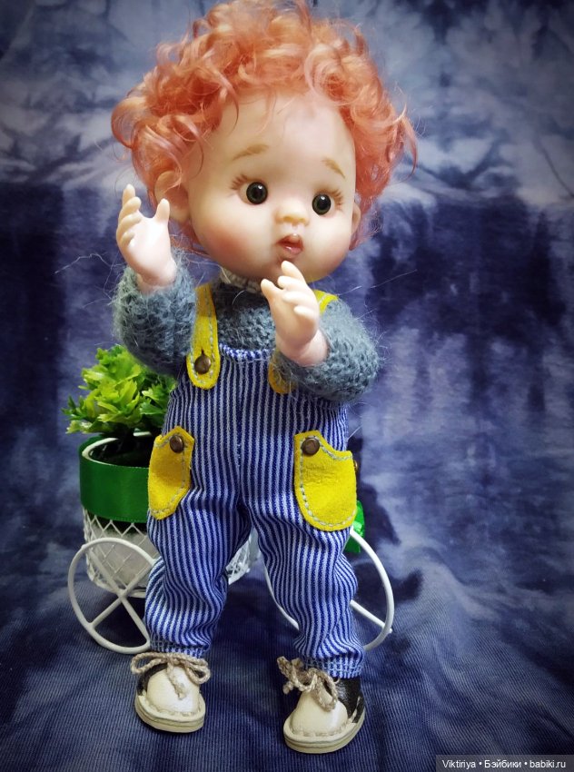 Рыжик. Моя давняя мечта — Авторские шарнирные куклы своими руками: лепка