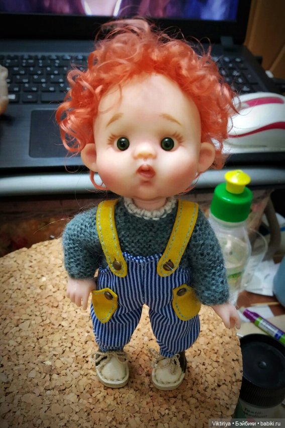 Рыжик. Моя давняя мечта — Авторские шарнирные куклы своими руками: лепка (фото 7)