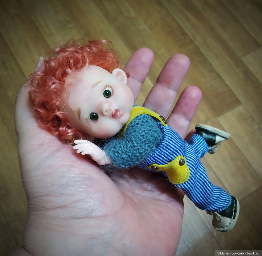 Рыжик. Моя давняя мечта — Авторские шарнирные куклы своими руками: лепка