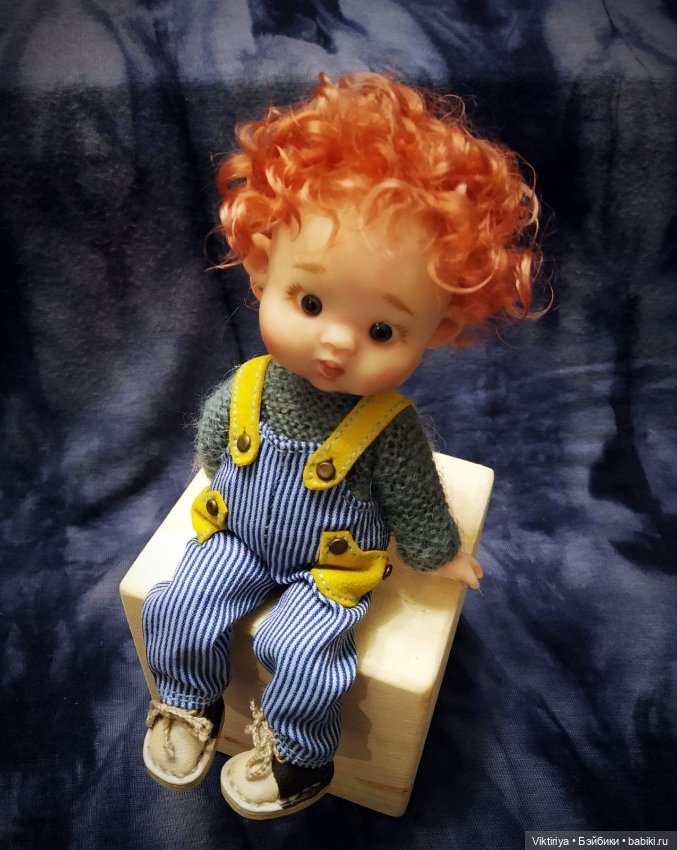 Рыжик. Моя давняя мечта — Авторские шарнирные куклы своими руками: лепка