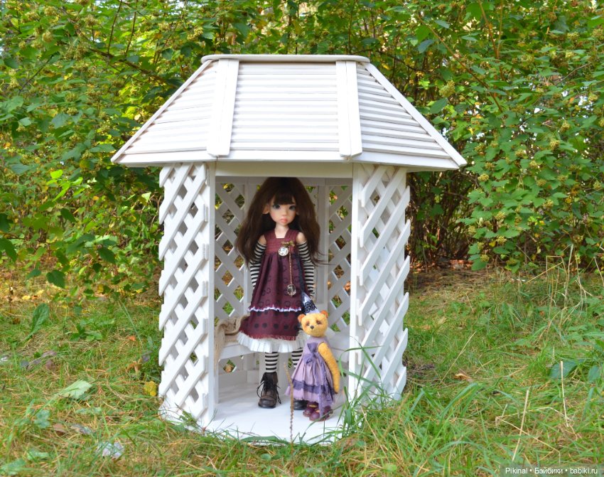 Беседка-патио с перголами (фото 9)