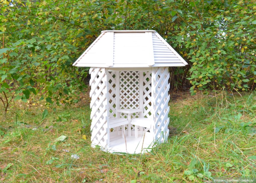 Беседка-патио с перголами (фото 2)