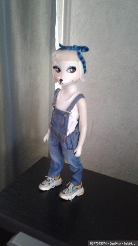 Модница Питина. Винтажная собачка 1966г (фото 8)