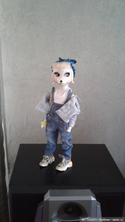 Модница Питина. Винтажная собачка 1966г (фото 4)