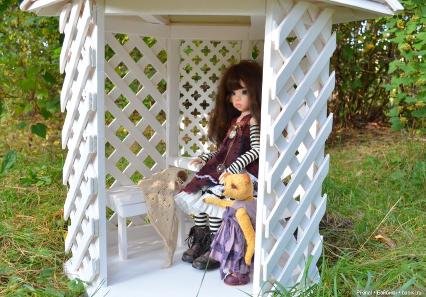 Беседка-патио с перголами (фото 8)