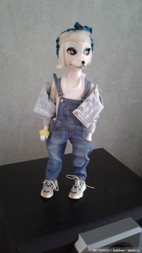 Модница Питина. Винтажная собачка 1966г (фото 6)