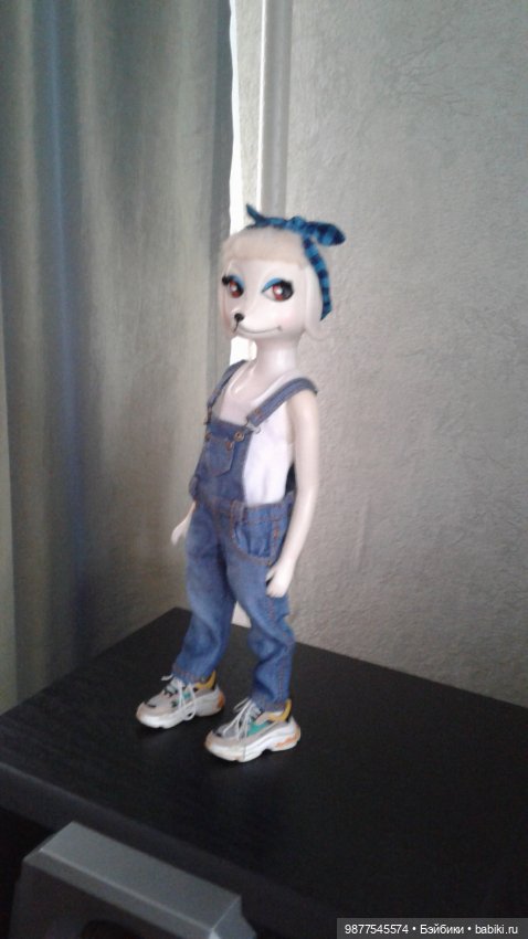 Модница Питина. Винтажная собачка 1966г (фото 9)