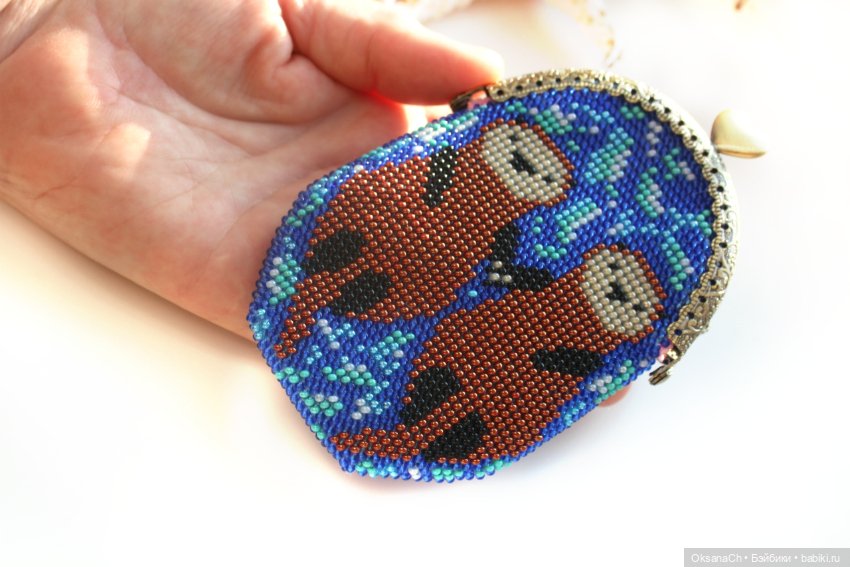 Выдры с любовью — Вышивка крестиком (фото 5)