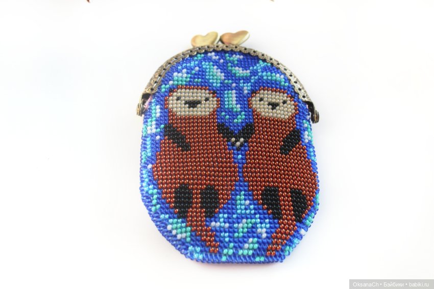 Выдры с любовью — Вышивка крестиком (фото 8)