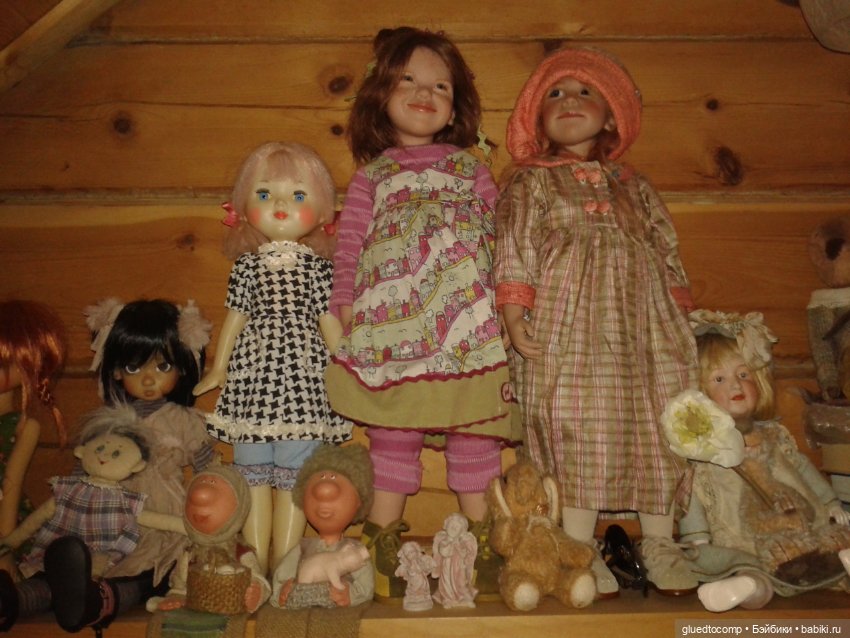 Моя дружная куклосемья — Домашние коллекции кукол: фото собраний (фото 7)