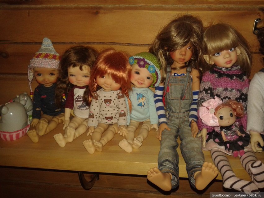 Моя дружная куклосемья — Домашние коллекции кукол: фото собраний