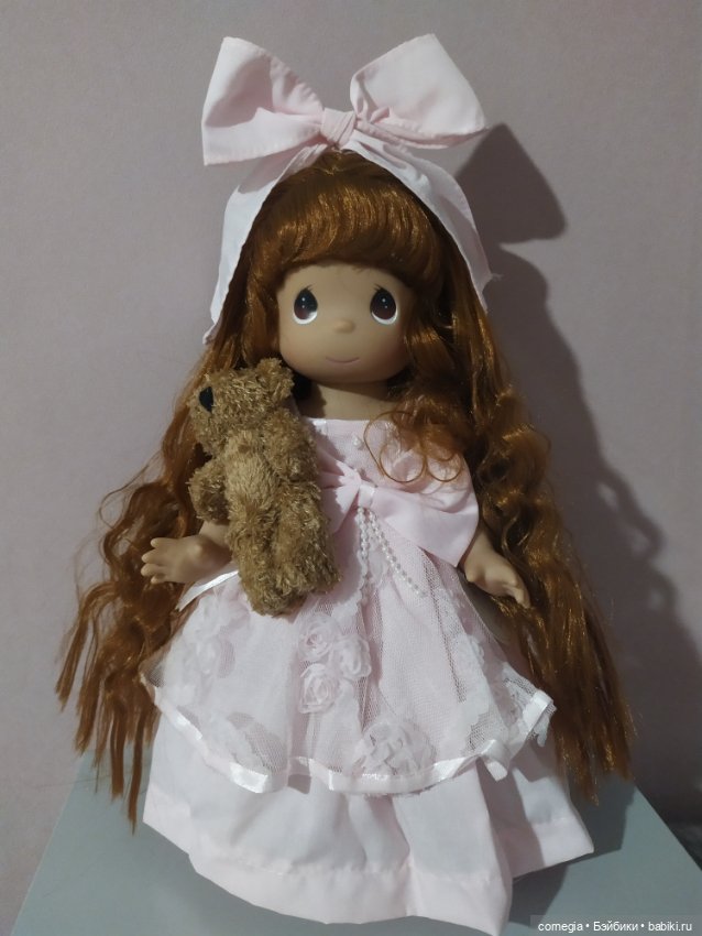 Precious moments doll dream bear (промка - мечта, фото - реальность) (фото 3)