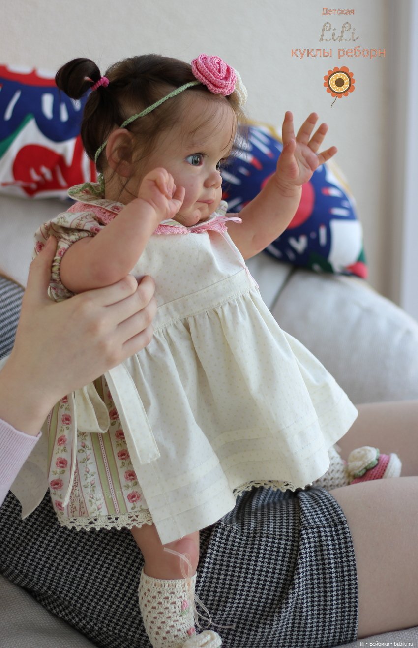 Мегги в наряде handmade — Молды и прототипы Реборн (Reborn): новинки