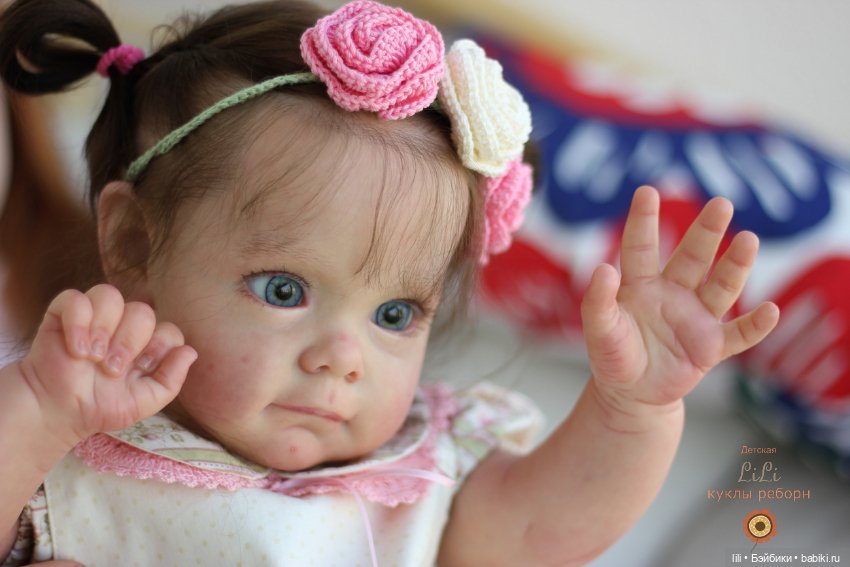 Мегги в наряде handmade — Молды и прототипы Реборн (Reborn): новинки