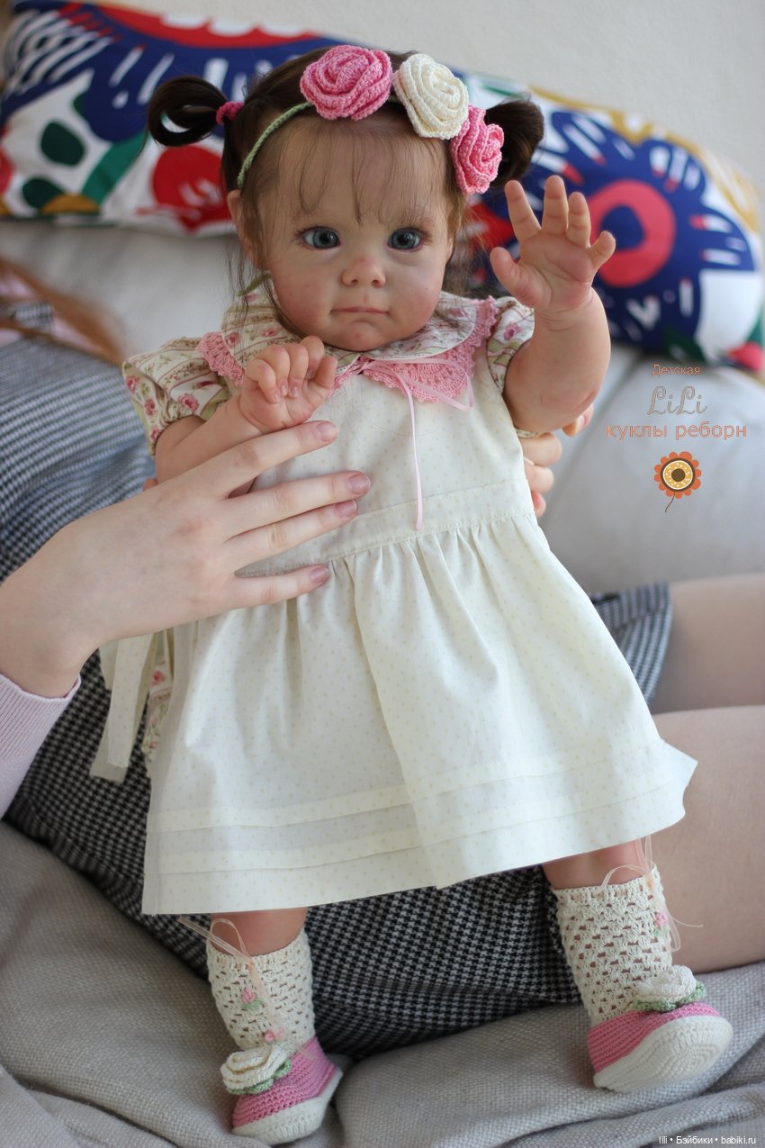 Мегги в наряде handmade — Молды и прототипы Реборн (Reborn): новинки