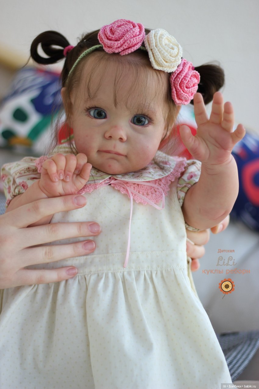 Мегги в наряде handmade — Молды и прототипы Реборн (Reborn): новинки