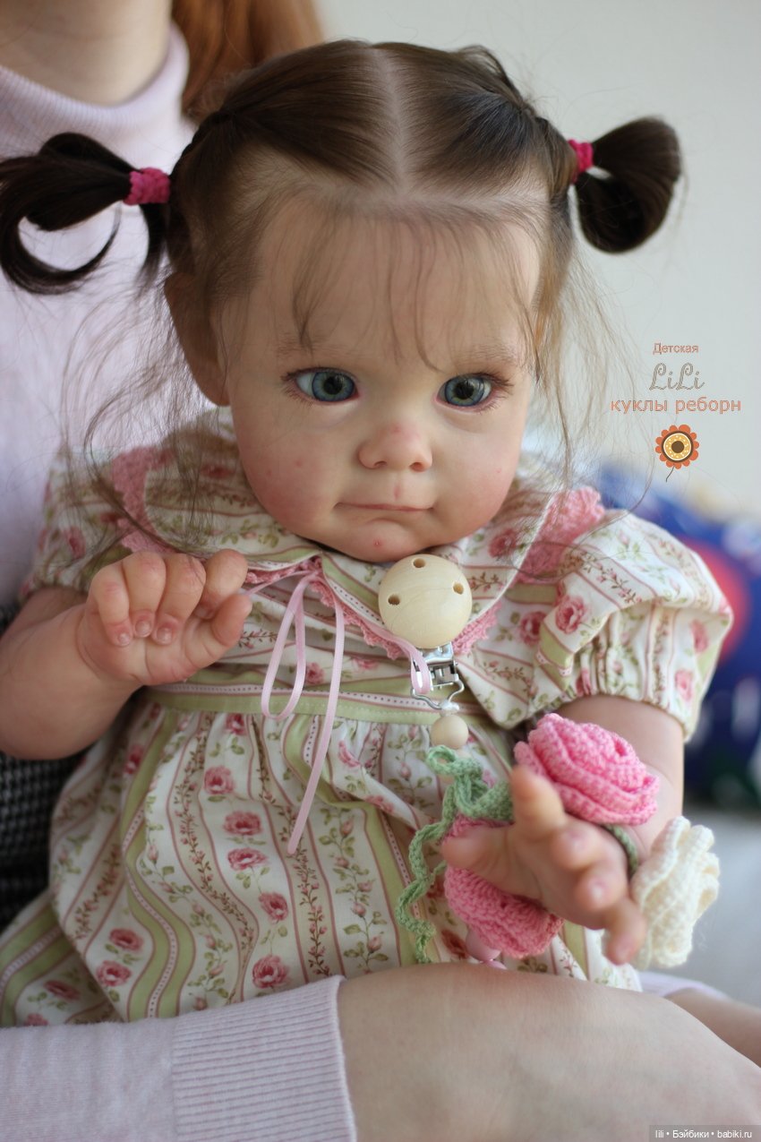 Мегги в наряде handmade — Молды и прототипы Реборн (Reborn): новинки (фото 4)
