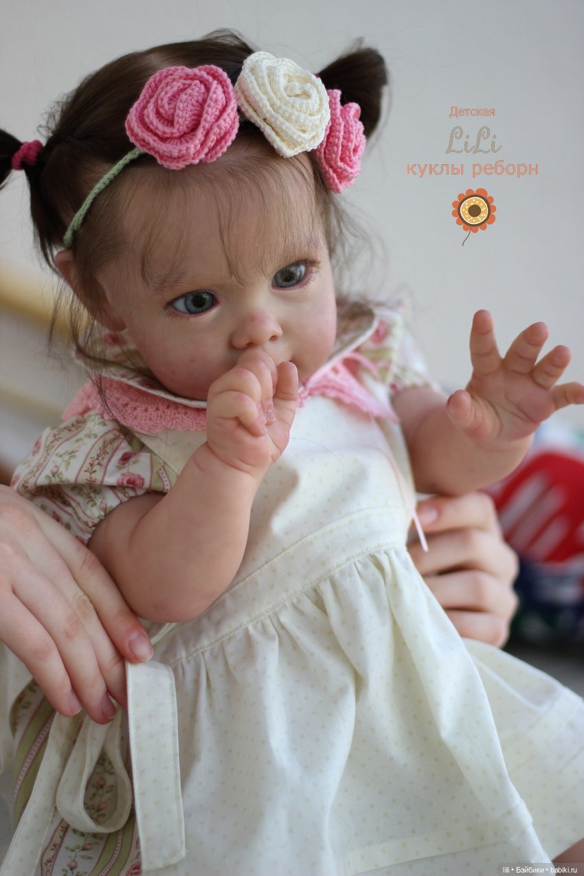 Мегги в наряде handmade — Молды и прототипы Реборн (Reborn): новинки
