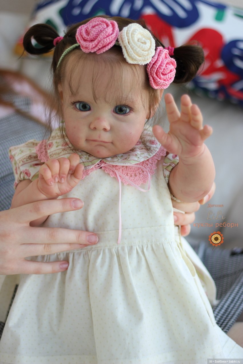 Мегги в наряде handmade — Молды и прототипы Реборн (Reborn): новинки