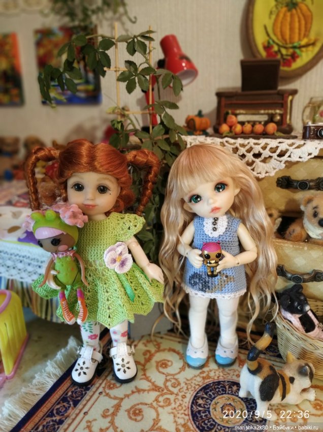 Кристина с Бэтти — Куклы Fairyland (ФэйриЛэнд): BJD (БЖД) (фото 6)