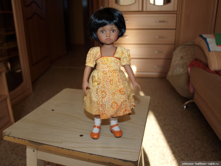 Поиграла с освещением или много фотографий куколки Дианы Эффнер от Бонека