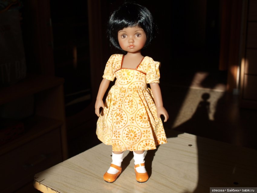 Поиграла с освещением или много фотографий куколки Дианы Эффнер от Бонека