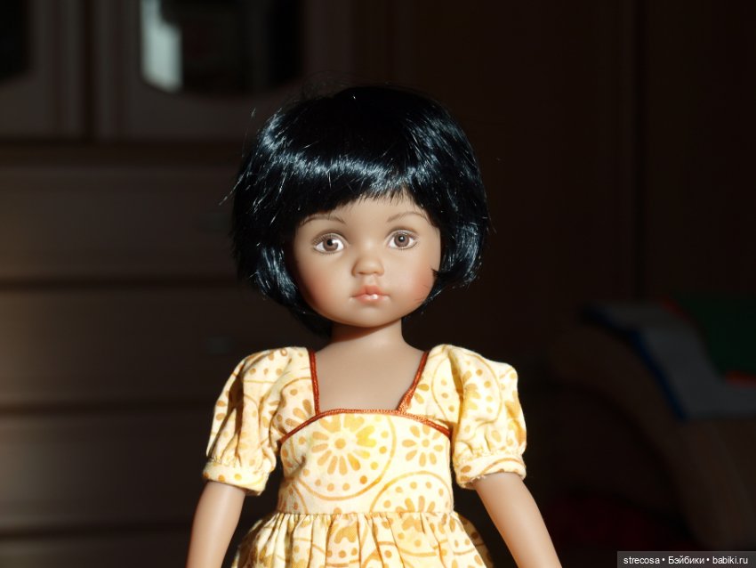 Поиграла с освещением или много фотографий куколки Дианы Эффнер от Бонека