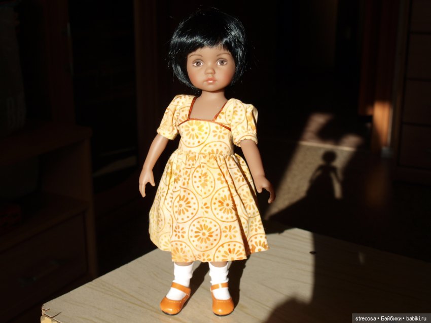 Поиграла с освещением или много фотографий куколки Дианы Эффнер от Бонека