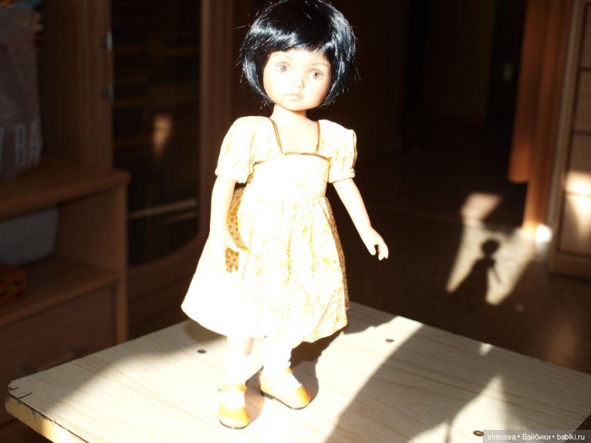 Поиграла с освещением или много фотографий куколки Дианы Эффнер от Бонека