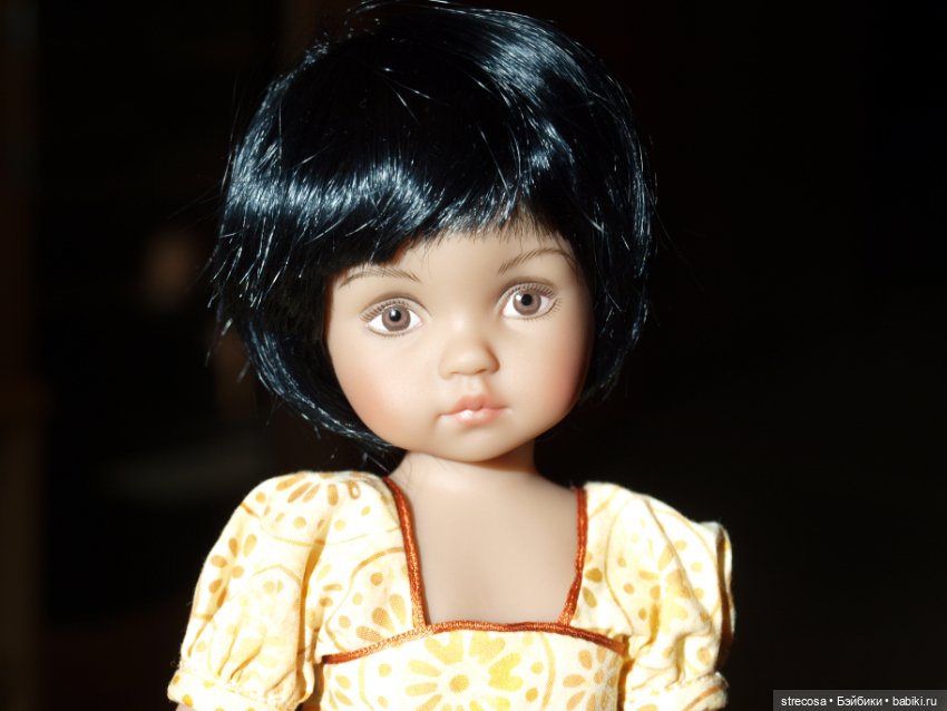 Поиграла с освещением или много фотографий куколки Дианы Эффнер от Бонека