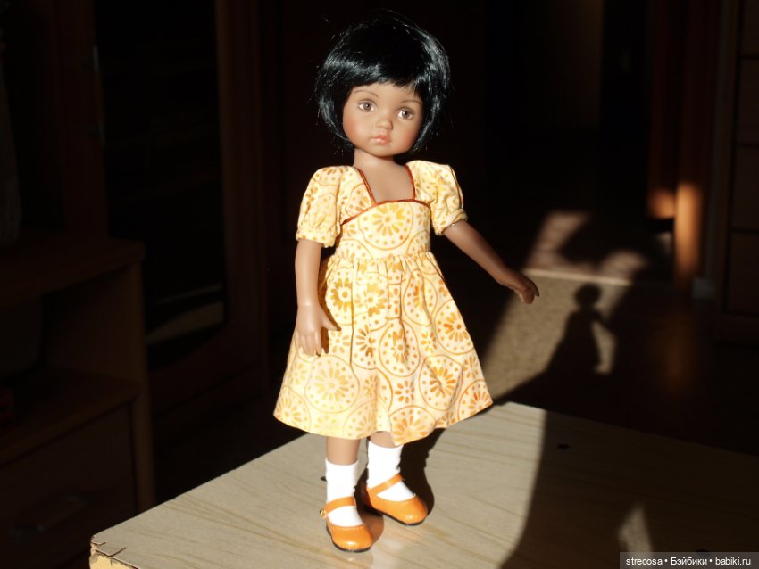 Поиграла с освещением или много фотографий куколки Дианы Эффнер от Бонека