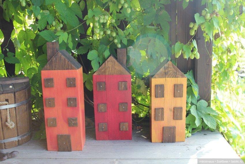 Немножко из дачной жизни — Авторские игрушки из разных материалов: синельная проволока