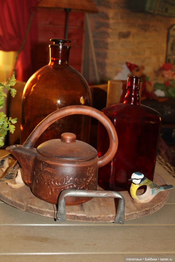 Немножко из дачной жизни — Авторские игрушки из разных материалов: синельная проволока