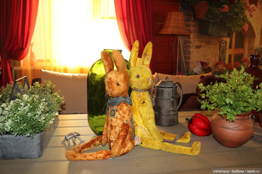 Немножко из дачной жизни — Авторские игрушки из разных материалов: синельная проволока