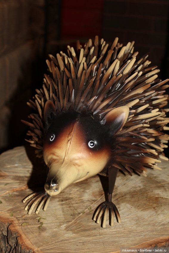 Немножко из дачной жизни — Авторские игрушки из разных материалов: синельная проволока