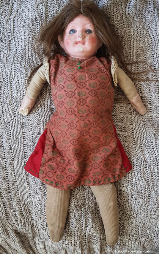 Нужен совет по ремонту антикварной(?) Куклы