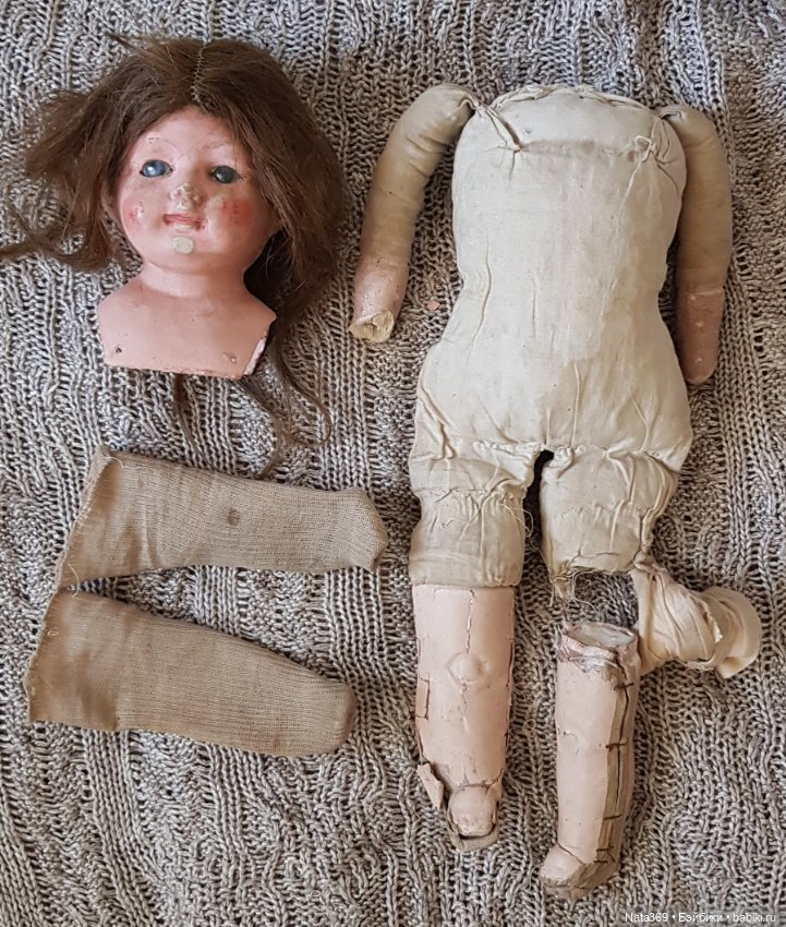 Нужен совет по ремонту антикварной(?) Куклы (фото 5)